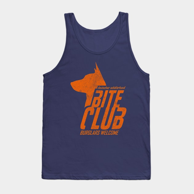 Bite Club German Shepherd Tank Top by TCP